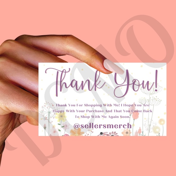 Thank You Cards for Business - Picture 2 of 3